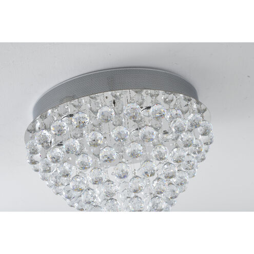 Canada LED 20 inch Chrome Semi Flush Mount Ceiling Light 